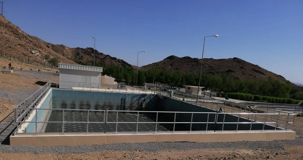 Samail oil-water separator station